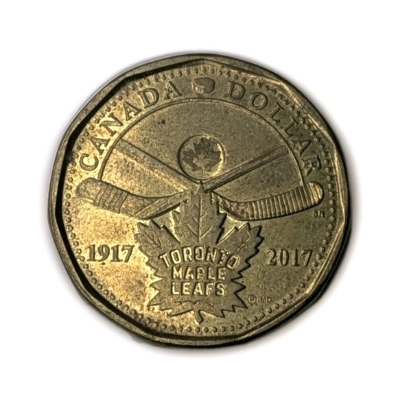 Other - Canada 1917 2017  1$ 100th Anniversary of the Toronto Maple Leafs one loonie